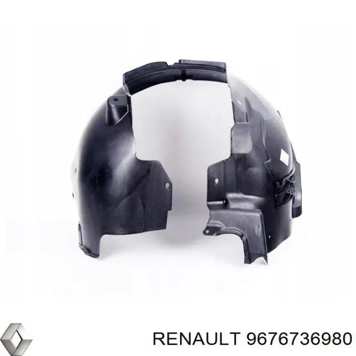 Підкрилок переднього крила, лівий 9676736980 Renault (RVI)