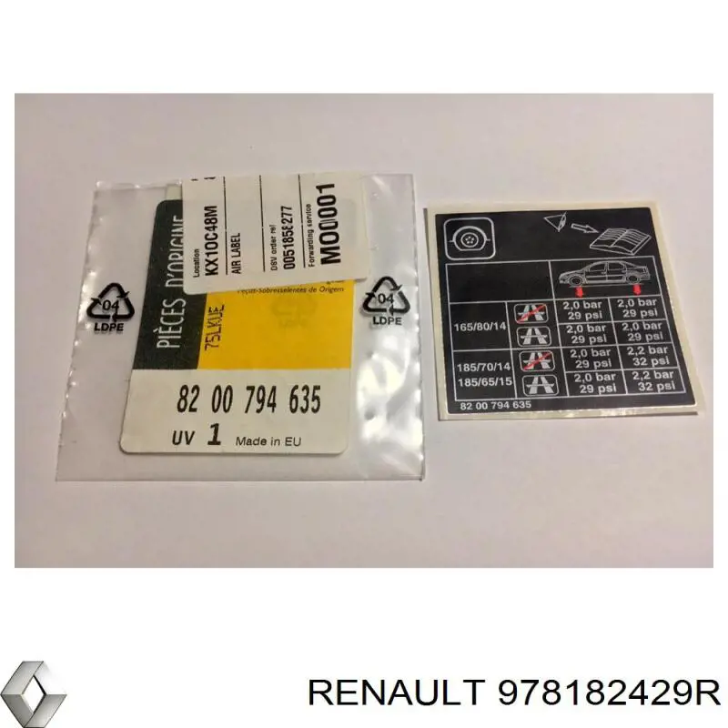 978182429R Renault (RVI) 