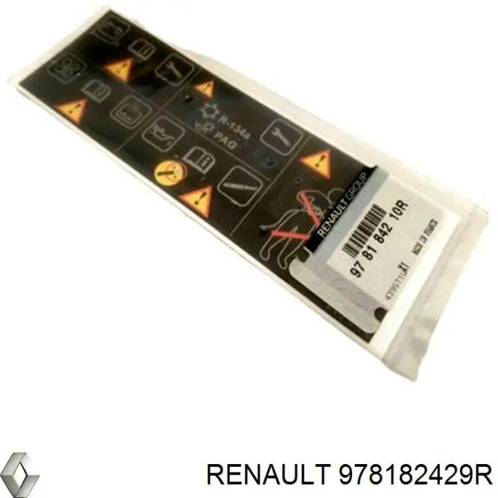  Renault (RVI) 978182429R ціна, від 11.30 USD