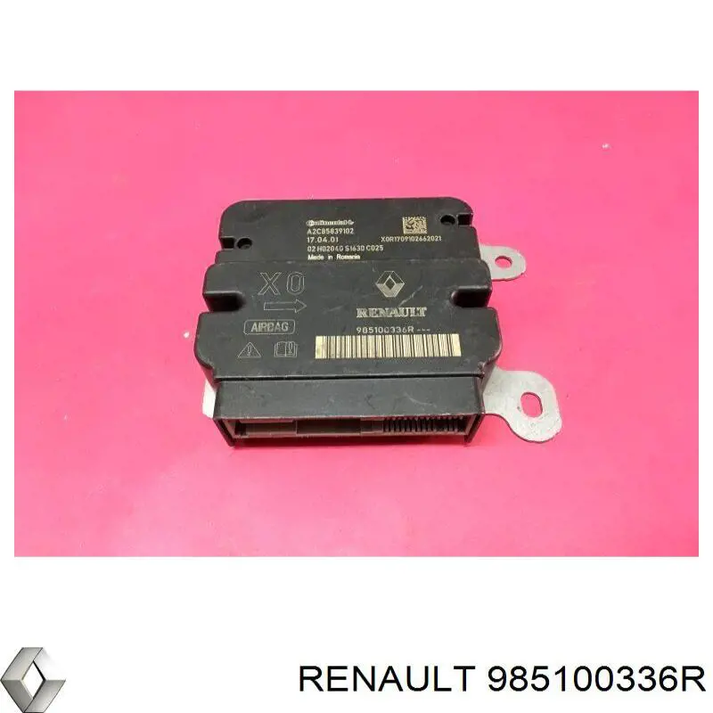 Модуль-процесор керування подушки безпеки Renault (RVI) 985103258R ціна, від 30.37 USD