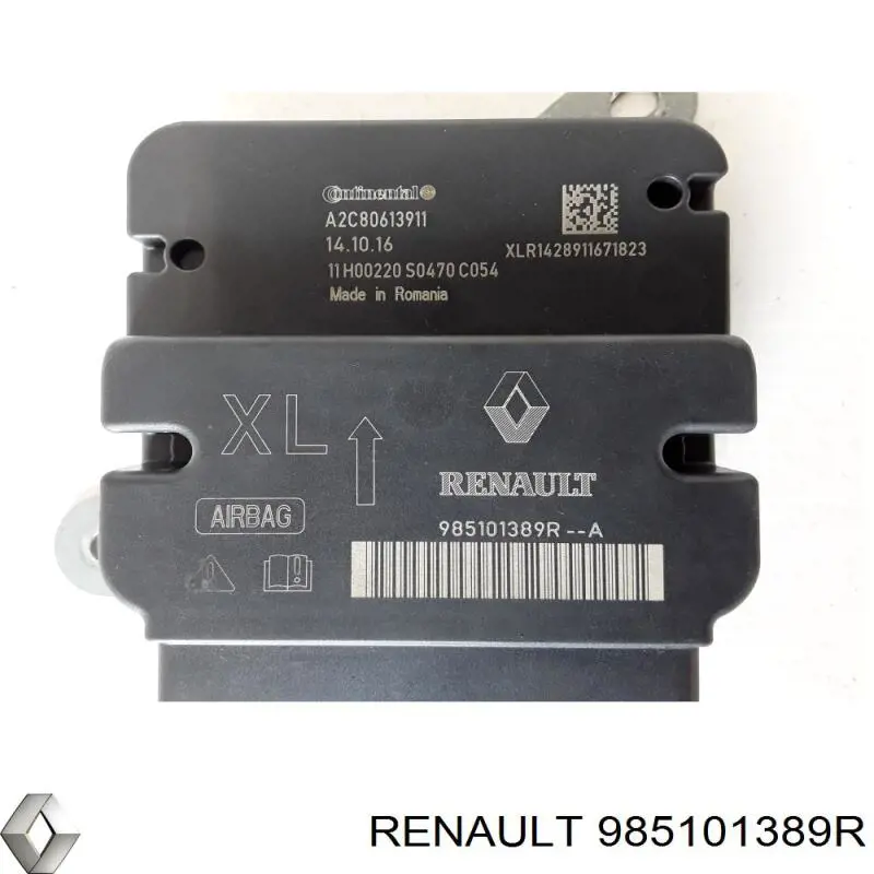 Модуль-процесор керування подушки безпеки Renault (RVI) 985101389R ціна, від 24.52 USD