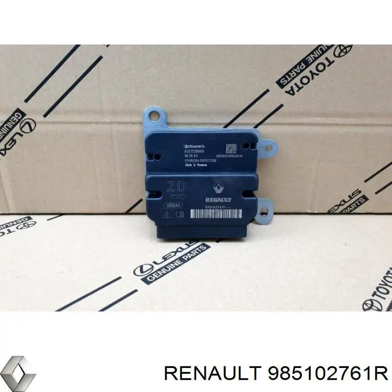 Модуль-процесор керування подушки безпеки Renault (RVI) 985102761R ціна, від 44.34 USD