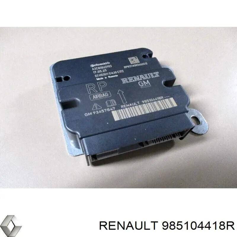 985104418R Renault (RVI) Модуль-процесор управління подушки безпеки