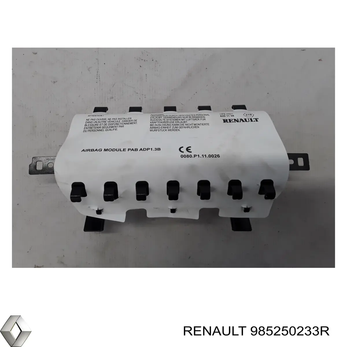 985250233R Renault (RVI) Подушка безпеки пасажира