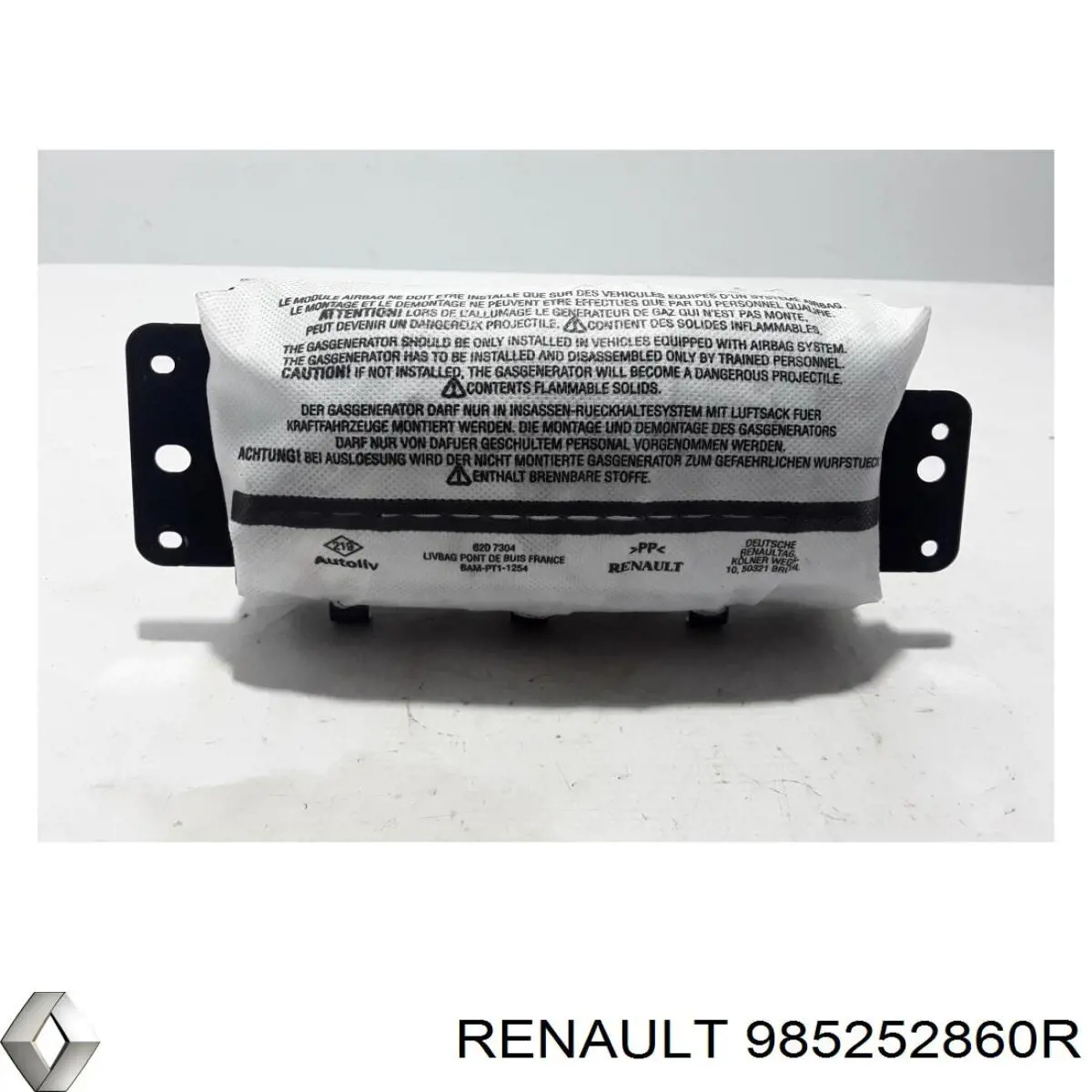 Купити 985252860R Renault (RVI) Установка подушки безпеки пасажира