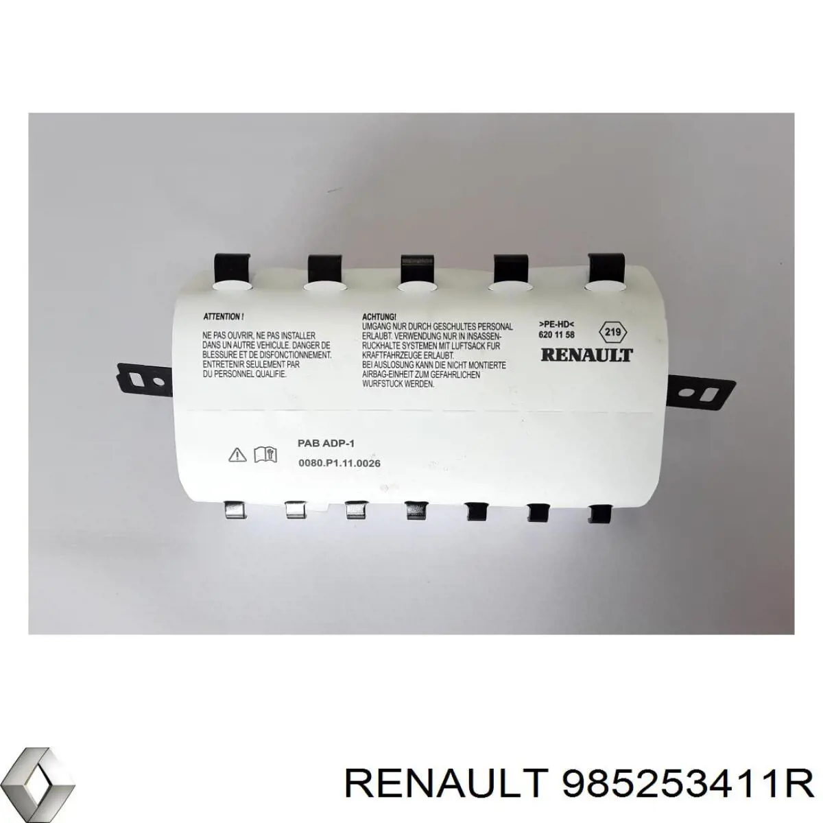 985253411R Renault (RVI) Подушка безпеки пасажира