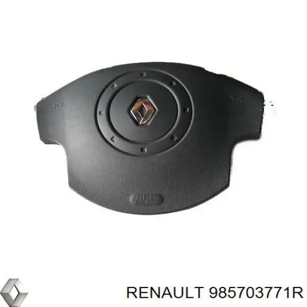 985703771R Renault (RVI) подушка безпеки, водійська, airbag