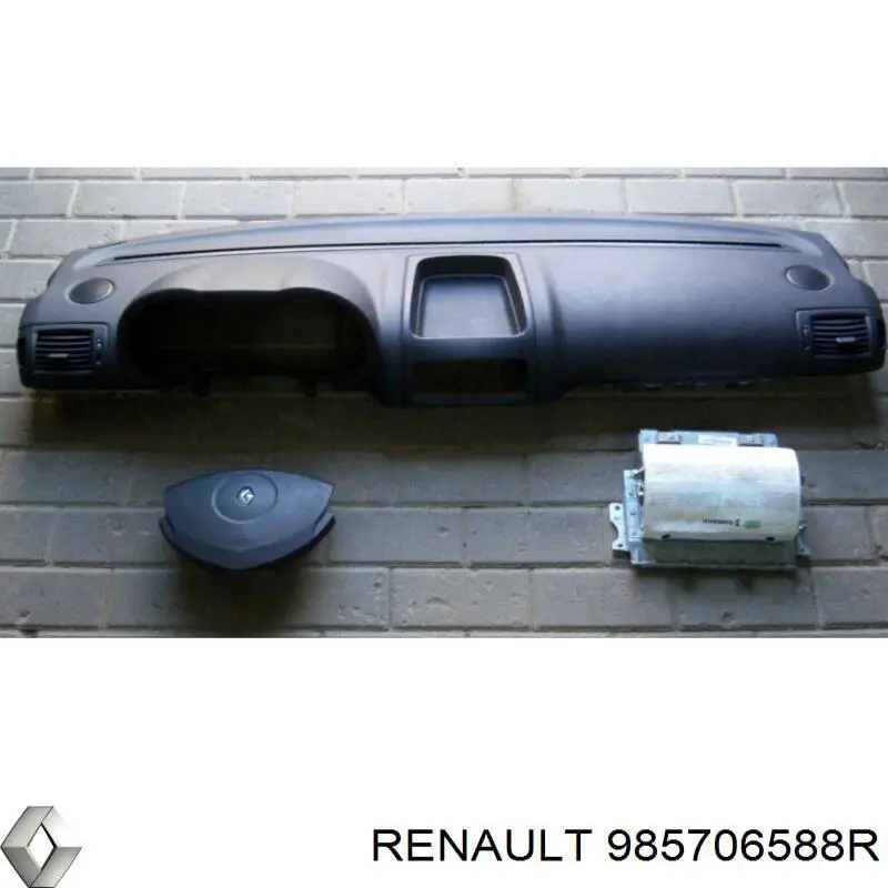 985706588R Renault (RVI) Подушка безпеки, водійська, AIRBAG