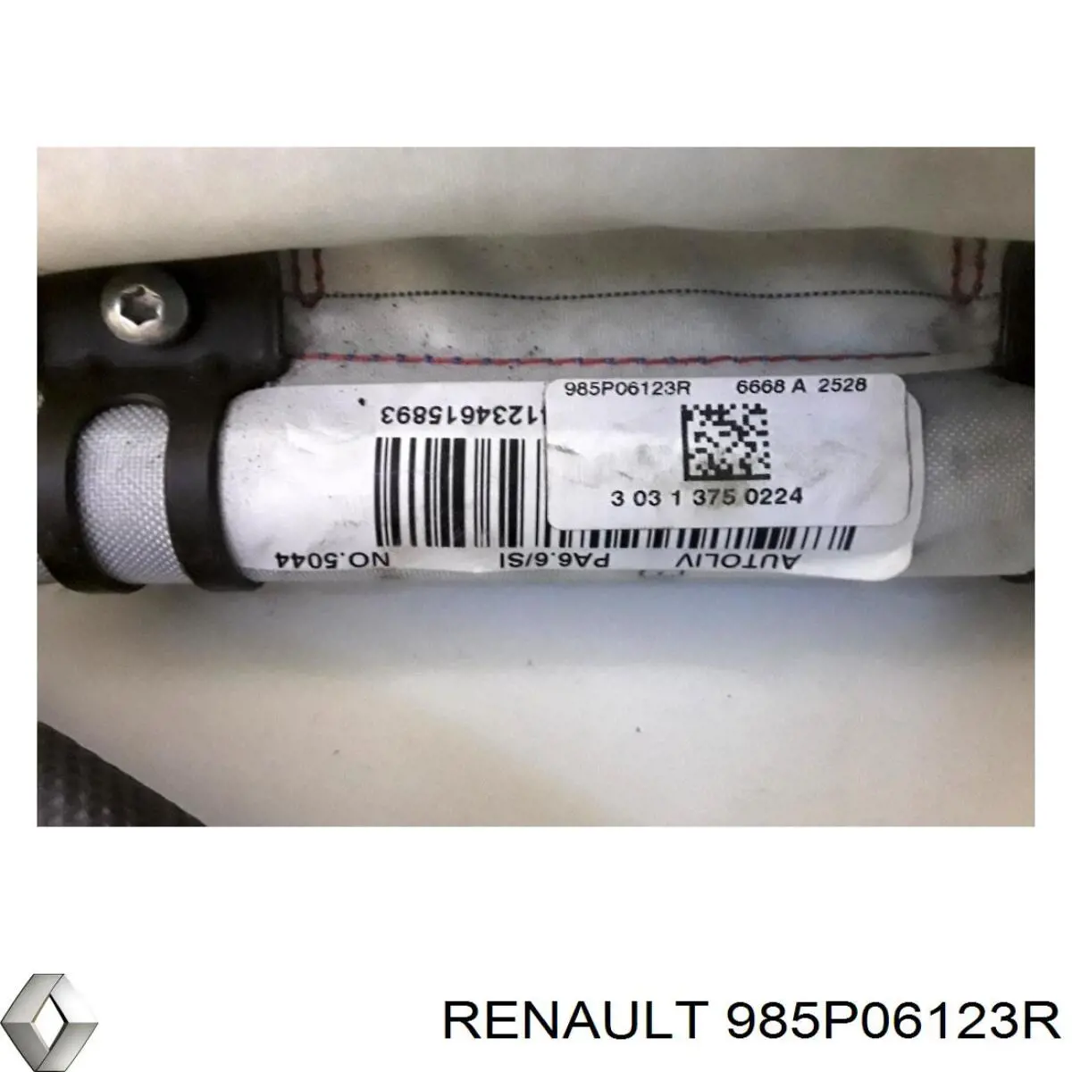 Подушка безпеки, збоку, права, AIRBAG 985P06123R Renault (RVI)