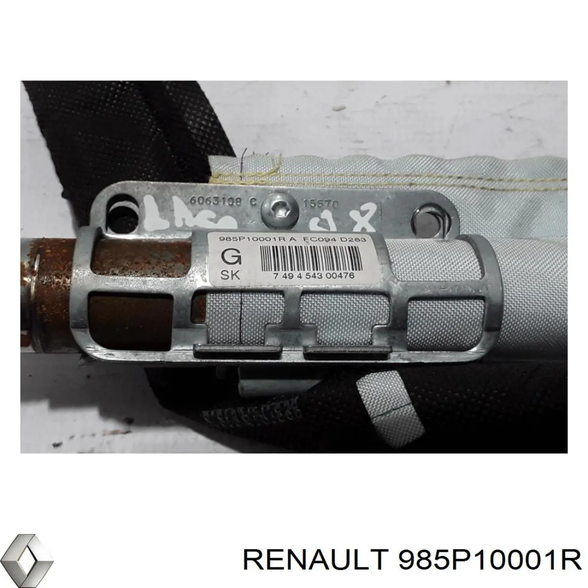 Купити 985P10001R Renault (RVI) Подушка безпеки, шторка бічна, ліва, AIRBAG