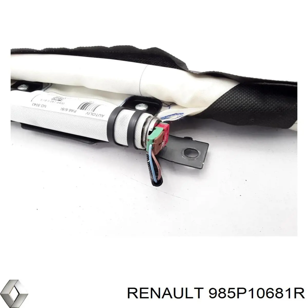 Подушка безпеки, збоку ліва айрбег Renault (RVI) 985P10681R ціна, від 19.00 USD