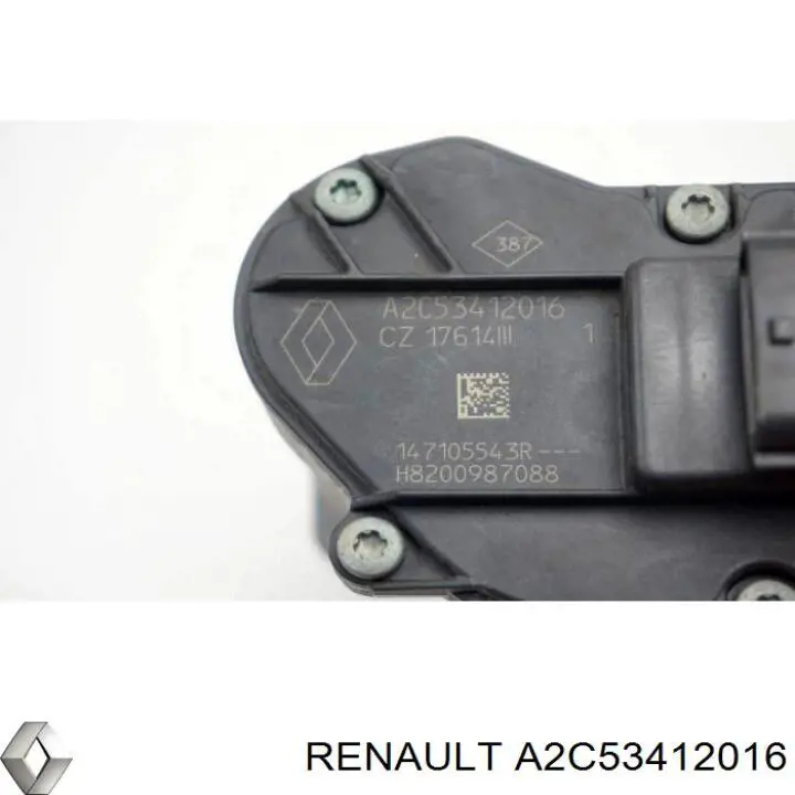Клапан EGR Renault (RVI) A2C53412016 ціна, від 46.62 USD