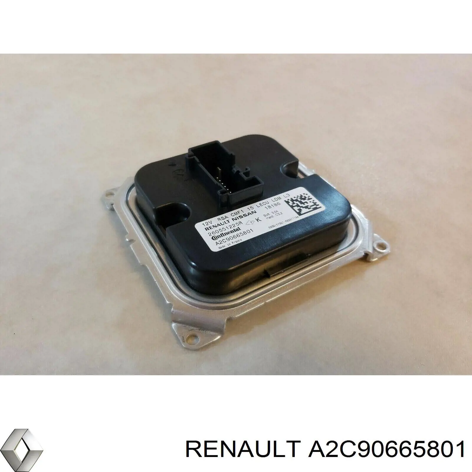 Модуль керування (ЕБУ) світлом фар A2C90665801 Renault (RVI)