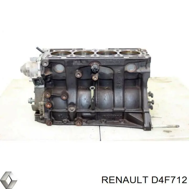 Двигун D4F712 Renault (RVI)