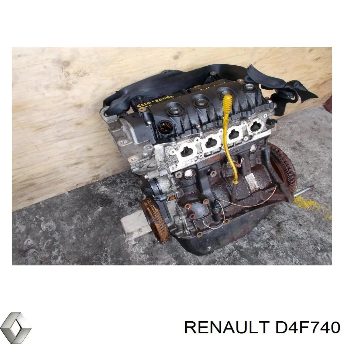 D4F740 Renault (RVI) Мотор в зборі