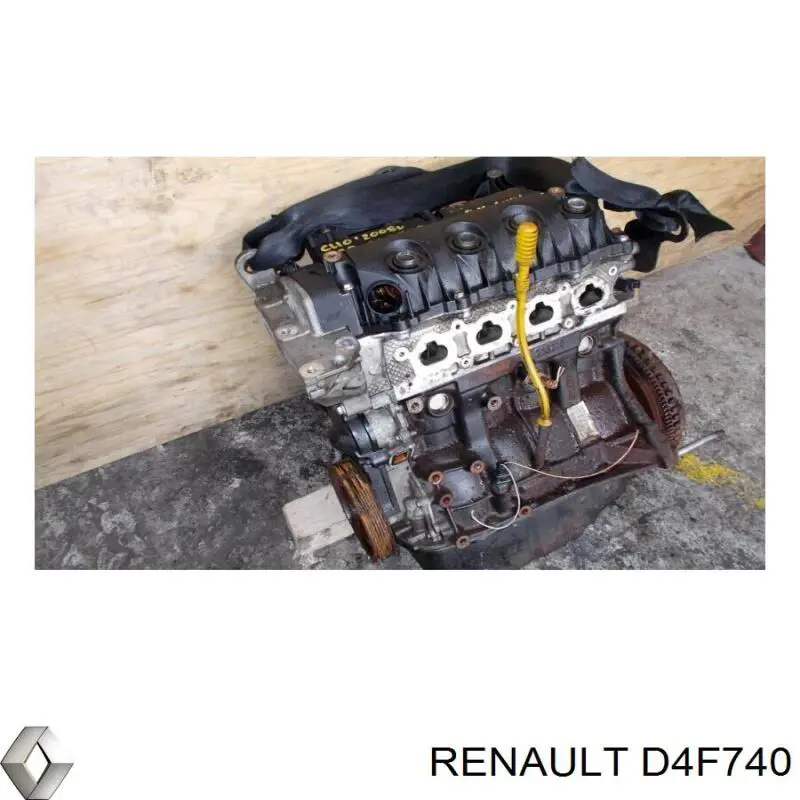 ДВЗ Renault (RVI) D4F740 ціна, від 139.71 USD