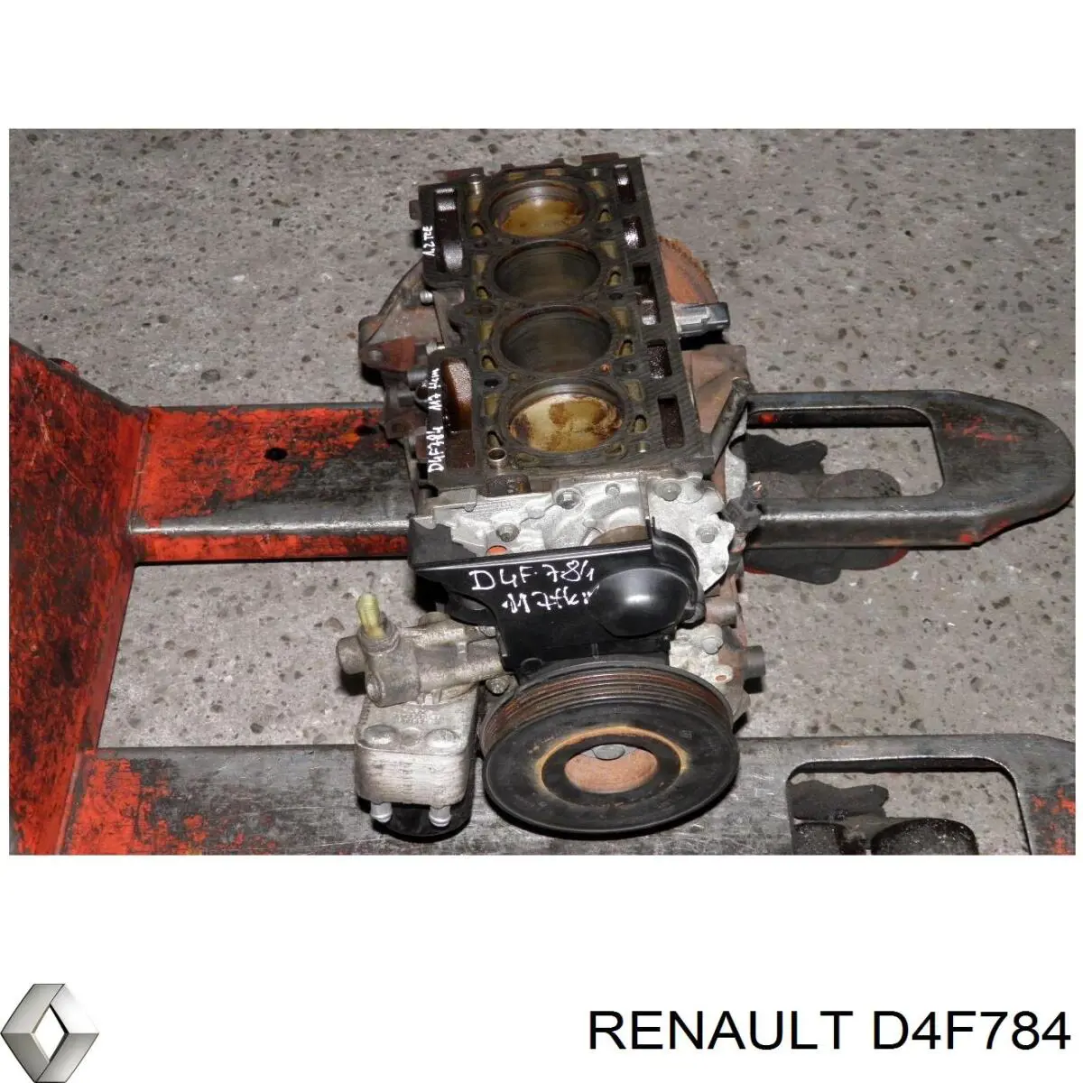 Двигун D4F784 Renault (RVI)