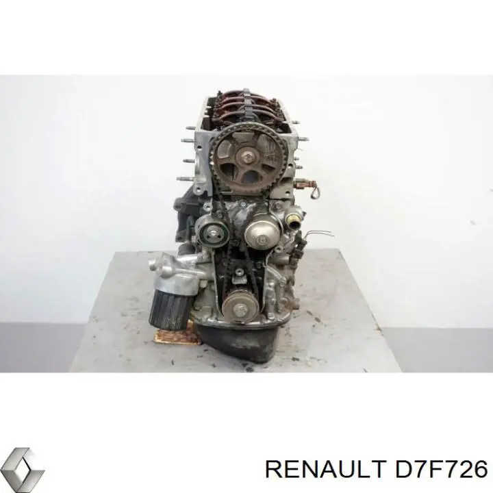 D7F726 Renault (RVI) двигун у зборі