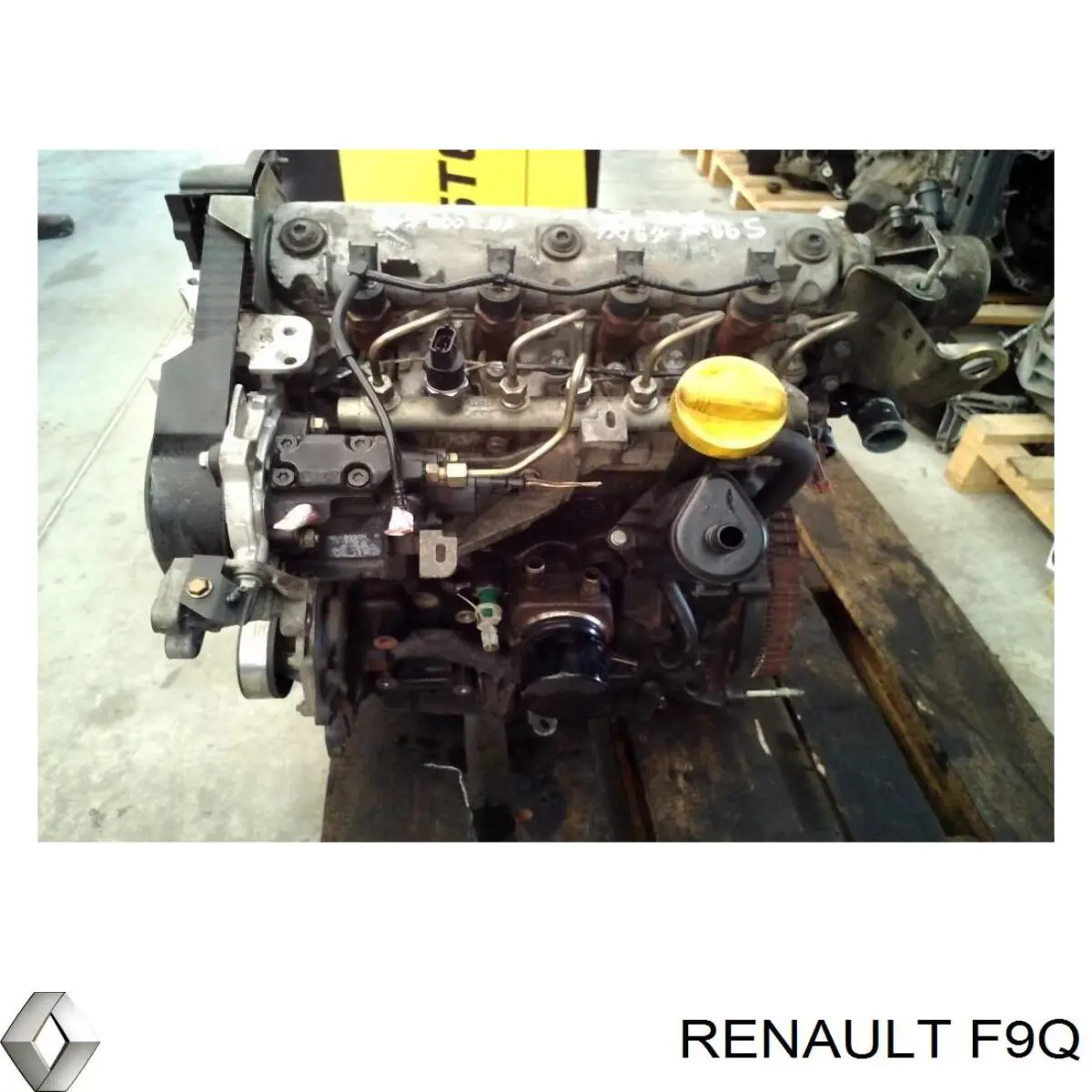 Двигун F9Q Renault (RVI)