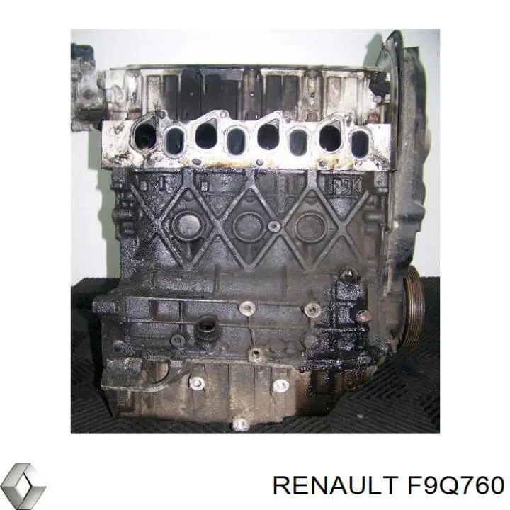 F9Q760 Renault (RVI) Мотор в зборі