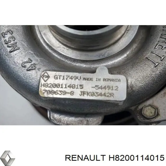 H8200114015 Renault (RVI) Турбонаддув