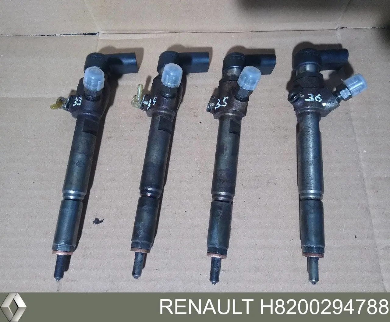 Паливні форсунки H8200294788 Renault (RVI)