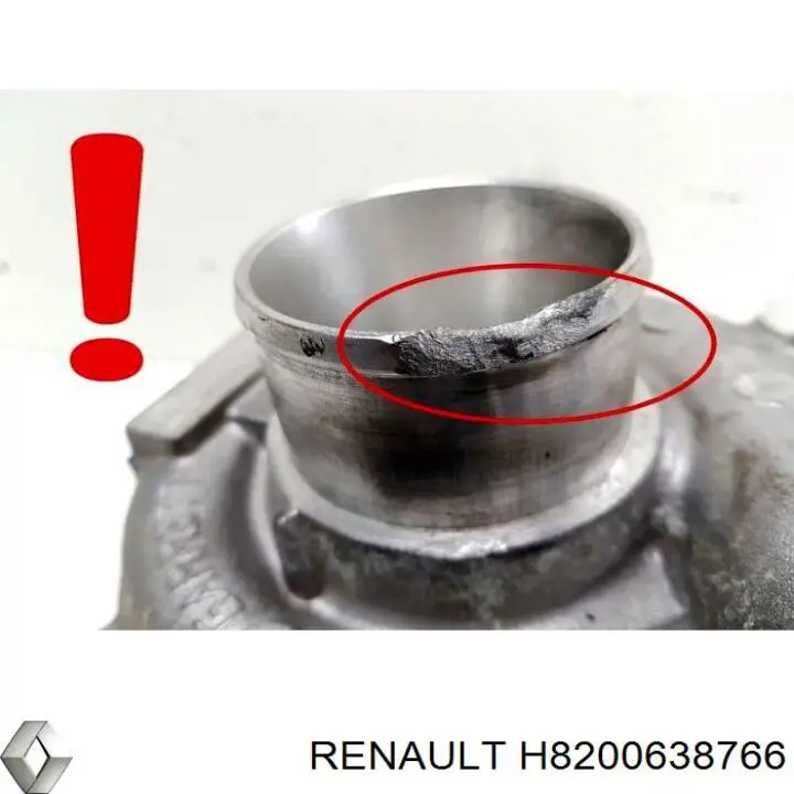 Турбіна H8200638766 Renault (RVI)