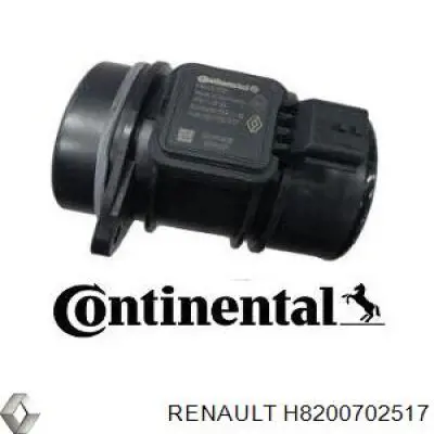 H8200702517 Renault (RVI) Датчик витрати повітря