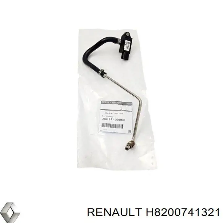 H8200741321 Renault (RVI) датчик тиску вихлопних газів
