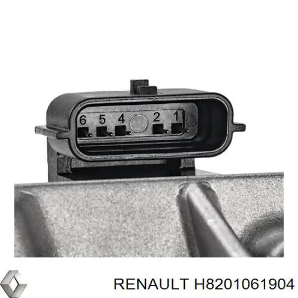 Клапан EGR рециркуляції газів Renault (RVI) H8201061904