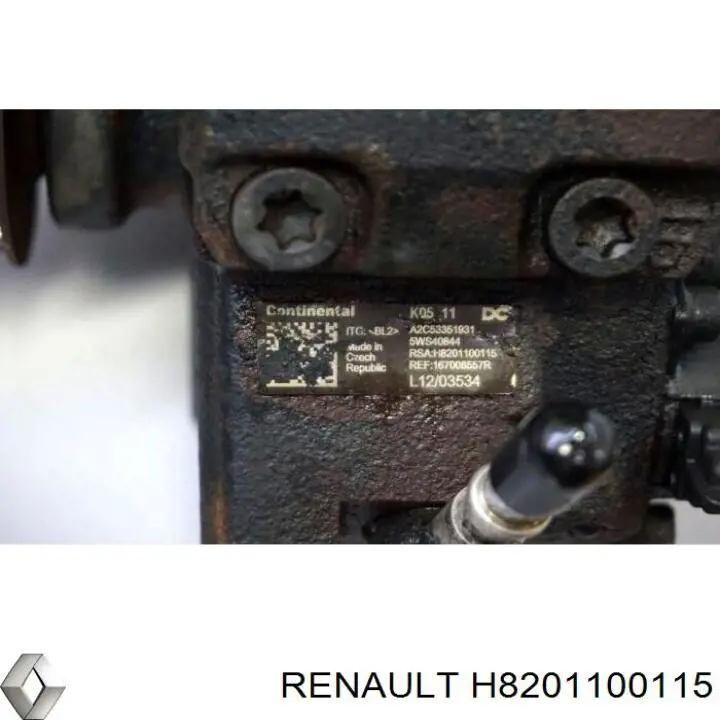 Насос паливний високого тиску Renault (RVI) H8201100115 ціна, від 172.30 USD