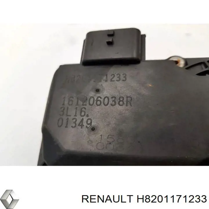 H8201171233 Renault (RVI) Дросільна заслінка в зборі