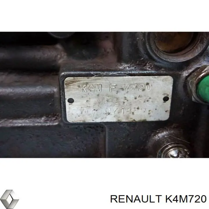 Двигун K4M720 Renault (RVI)