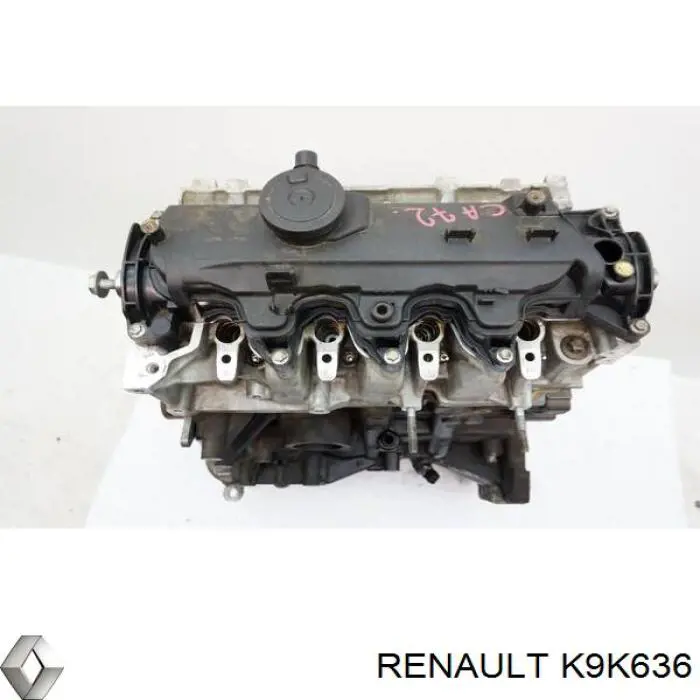 Двигун у зборі K9K636 Renault (RVI)