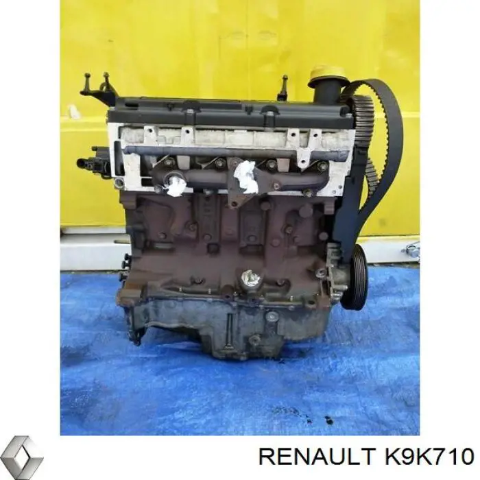 Двигун у зборі K9K710 Renault (RVI)