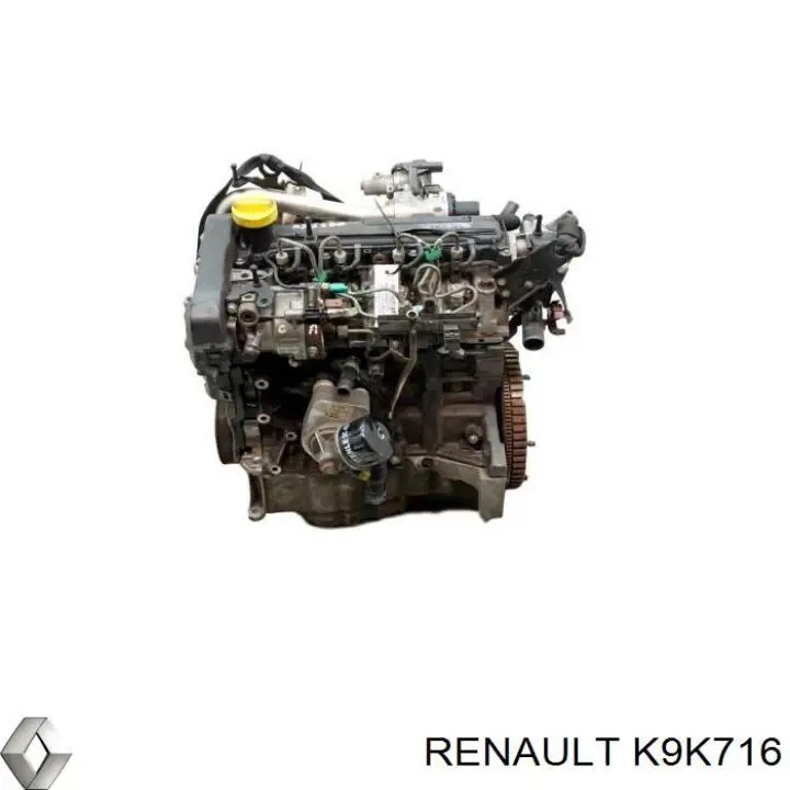 Двигун K9K716 Renault (RVI)