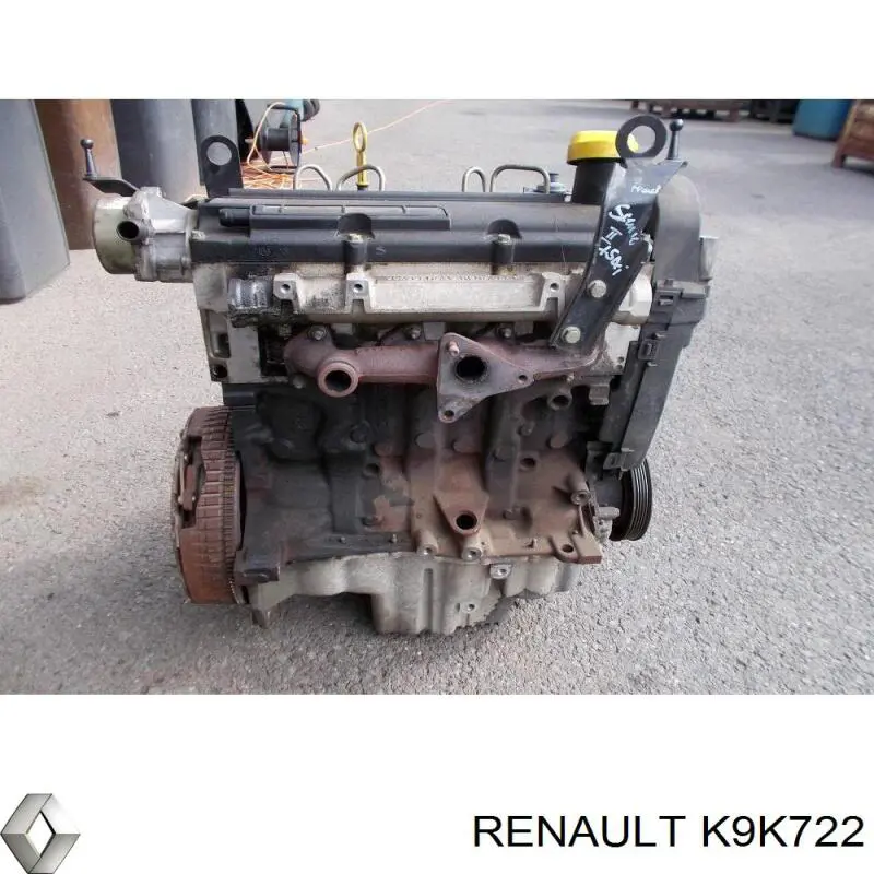 Купити K9K722 Renault (RVI) Двигун