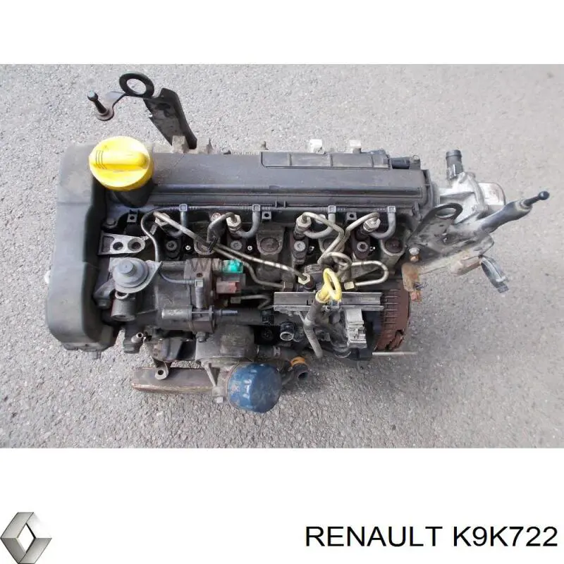 Двигун K9K722 Renault (RVI)