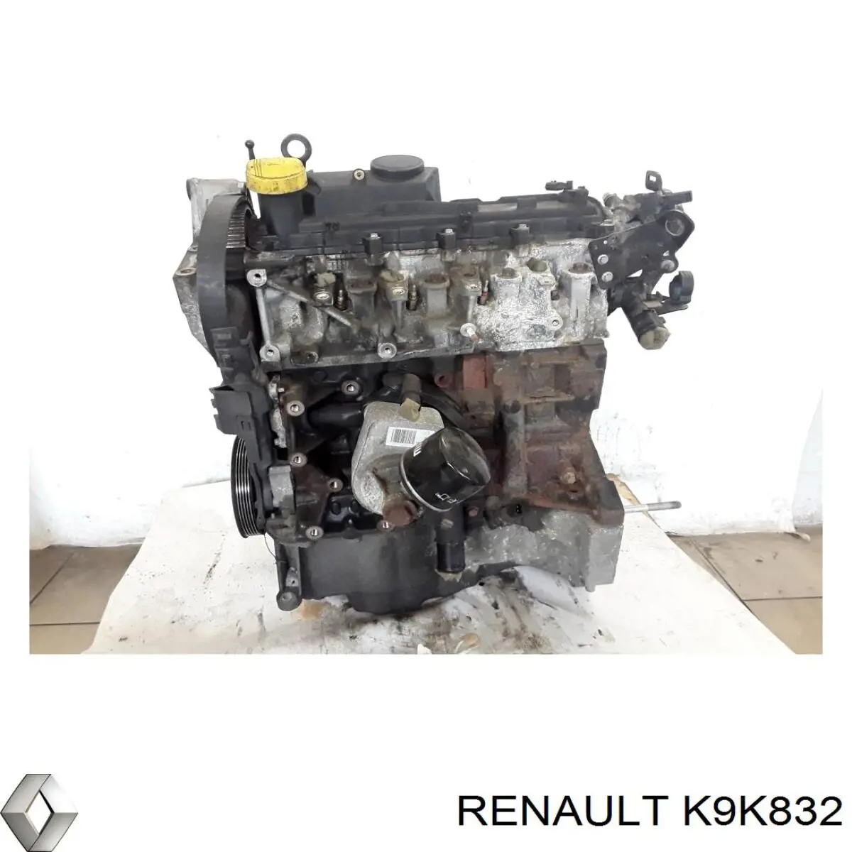 Двигун у зборі Renault Scenic 3 (JZ0) (Рено Сценік)