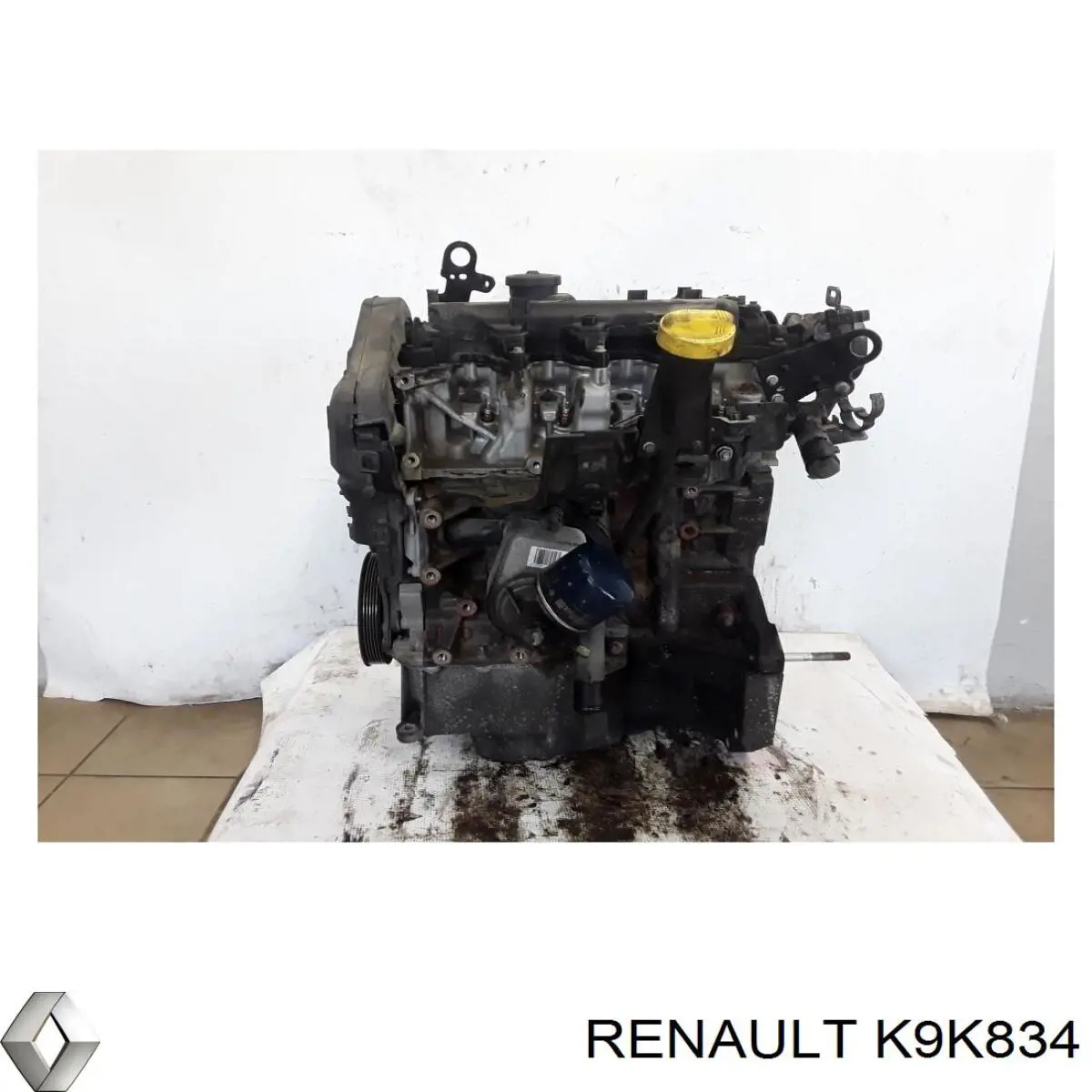 Двигун у зборі на Renault Clio (LU)