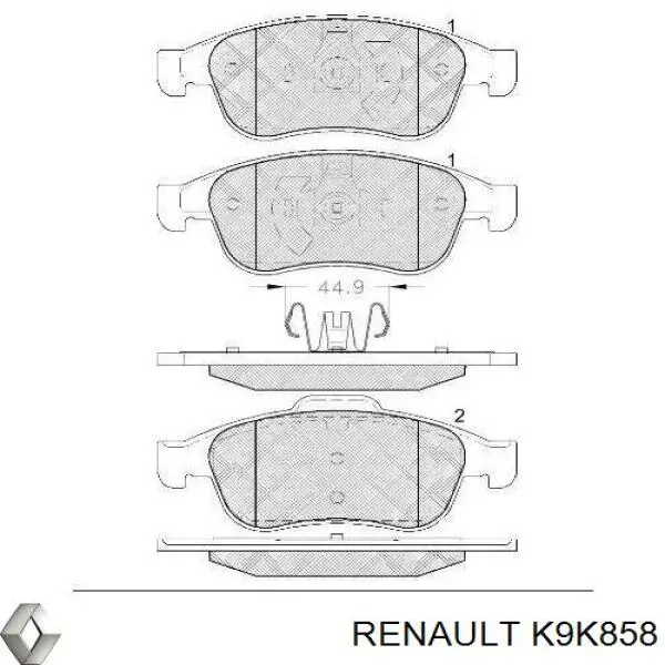  Двигун у зборі Renault DUSTER 