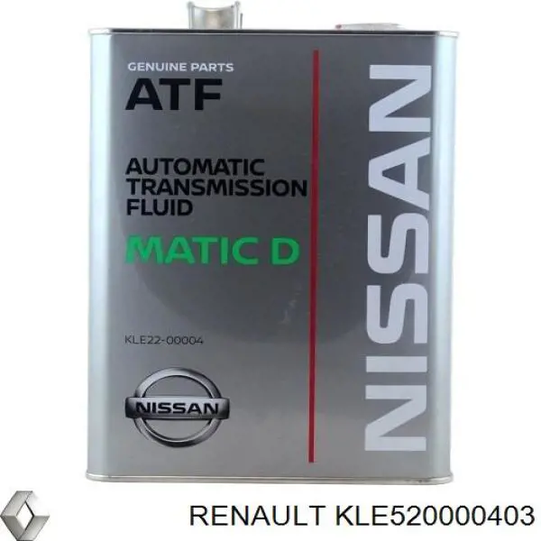 Купити KLE520000403 Renault (RVI) Масло коробки передач