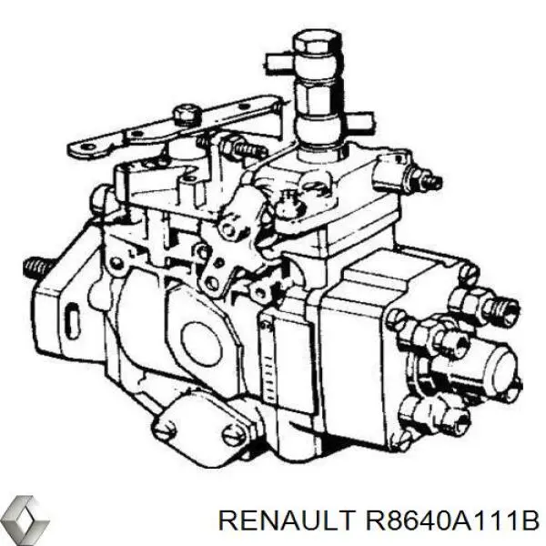 Насос паливний високого тиску Renault (RVI) R8640A111B ціна, від 211.67 USD