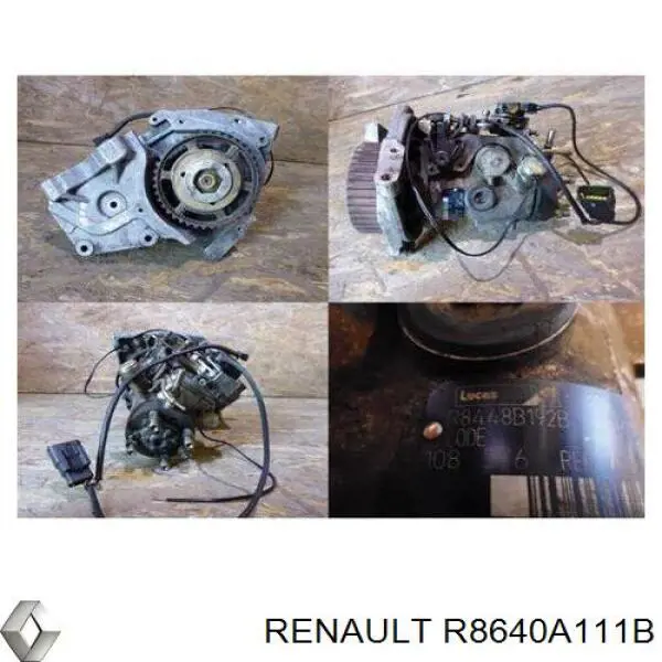 Купити R8640A111B Renault (RVI) Насос паливний високого тиску (ПНВТ) - DIESEL