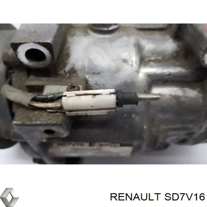 Компресор кондиціонера SD7V16 Renault (RVI)