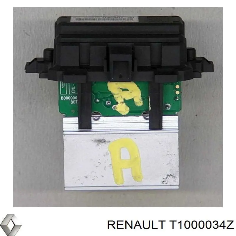 T1000034Z Renault (RVI) Регулятор оборотів пічки