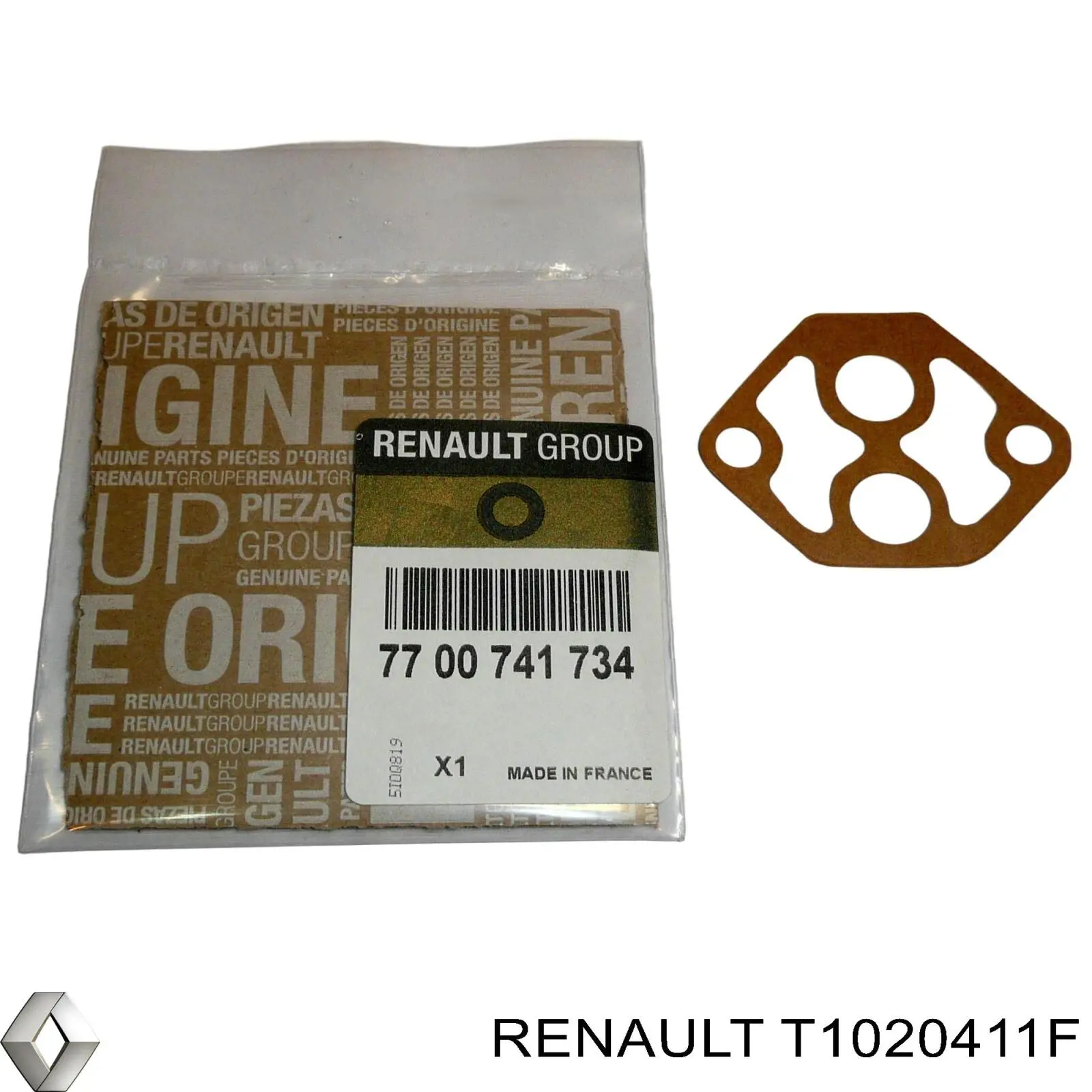  Renault (RVI) T1020411F ціна, від 11.30 USD