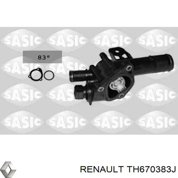 Автомобільний термостат Renault (RVI) TH670383J ціна, від 19.09 USD