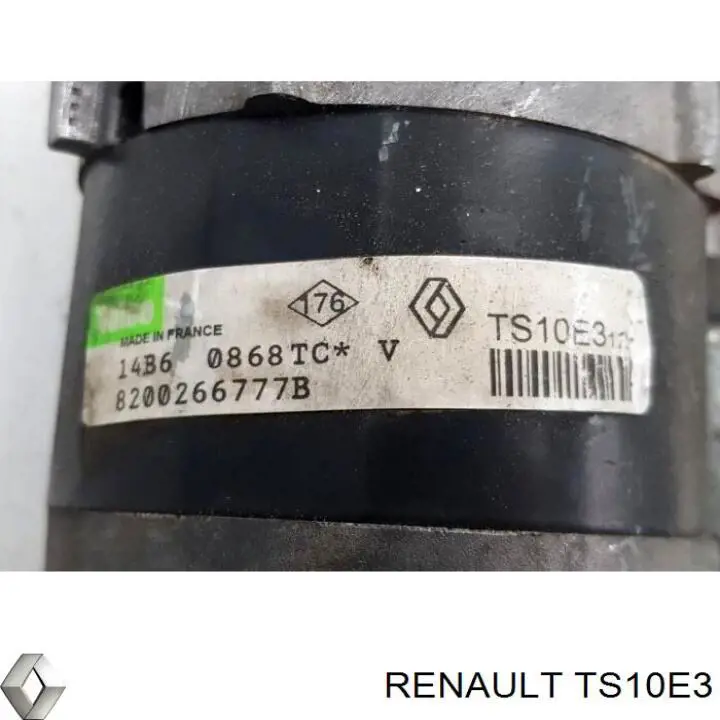Стартер Renault (RVI) TS10E3 ціна, від 50.68 USD