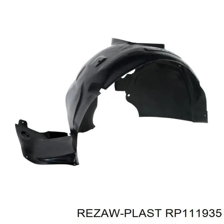 Підкрилок переднього крила, правий передній Renault (RVI) 638400002R